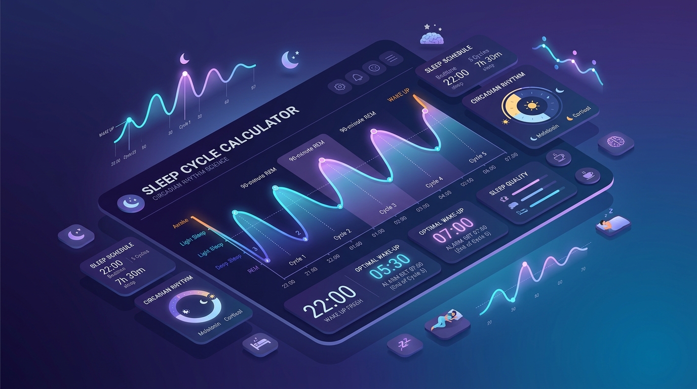 Sleep Cycle Calculator Science and Circadian Rhythm Optimization