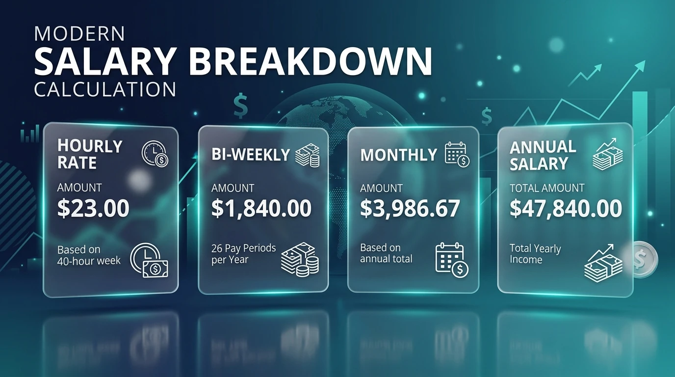 How Much is $23 an Hour a Year - Complete Paycheck and Tax Breakdown